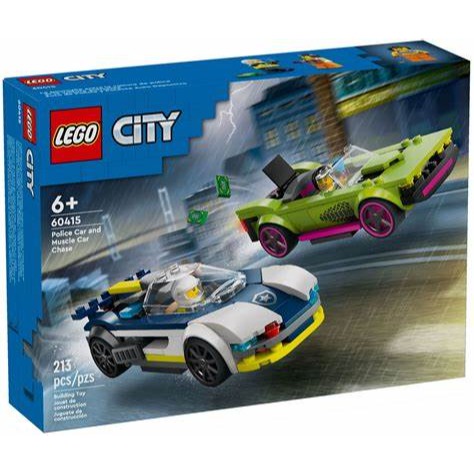 [Home&amp;Brick] LEGO 60415 警車和肌肉車追逐戰