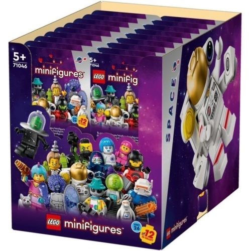 [Home&amp;Brick] LEGO 71046 第26代人偶包 太空 Space(整箱36盒)