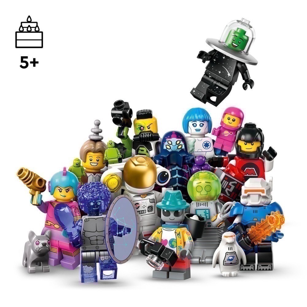[Home&Brick] LEGO 71046 第26代人偶包 太空 Space(一套12款)-細節圖2