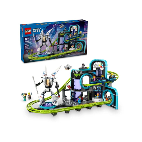 [Home&amp;Brick] LEGO 60421 機器人世界雲霄飛車樂園
