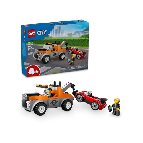 [Home&amp;Brick] LEGO 60435 拖吊車和跑車維修