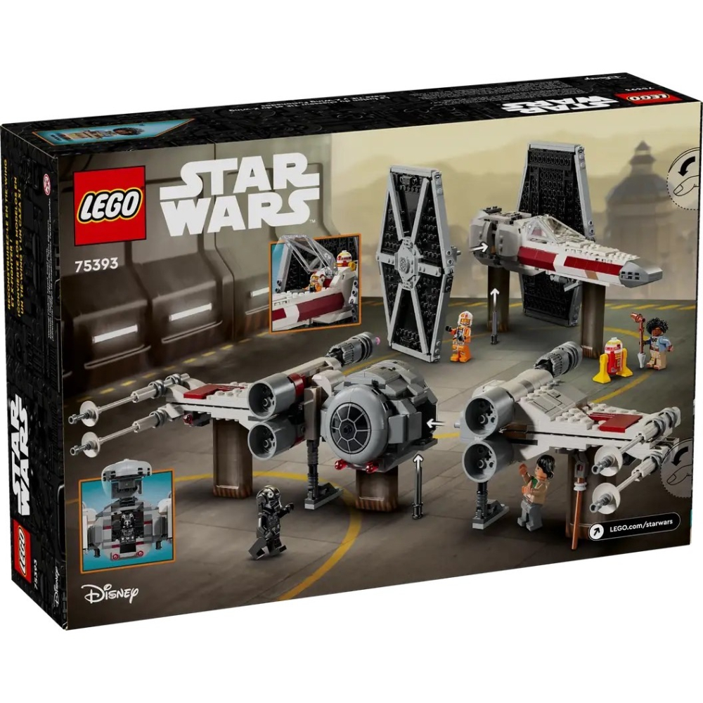 [Home&Brick] LEGO 75393 TIE Fighter & X-Wing Mash-up-細節圖2