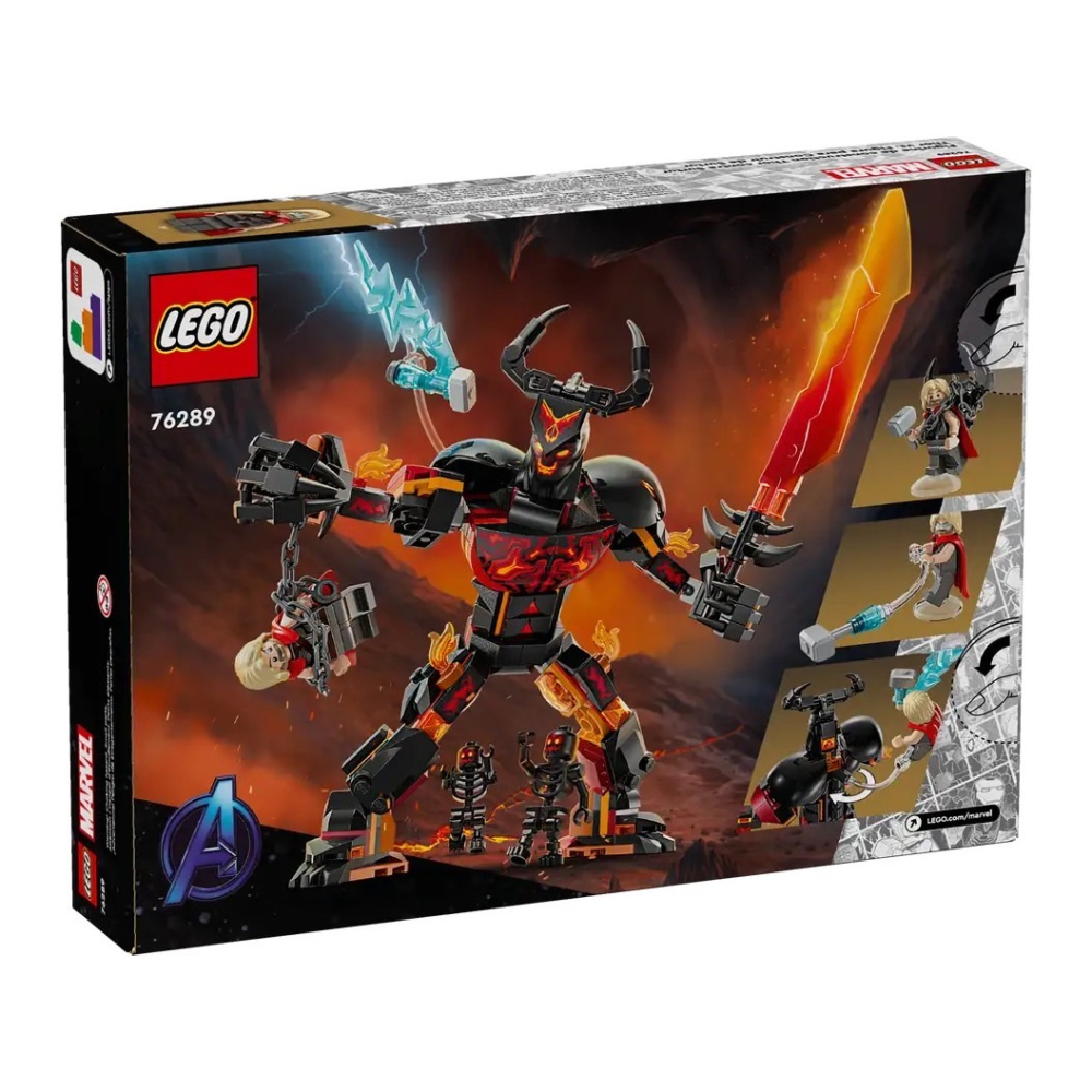 [Home&Brick] LEGO 76289 Thor vs. Surtur Construction Figure-細節圖2