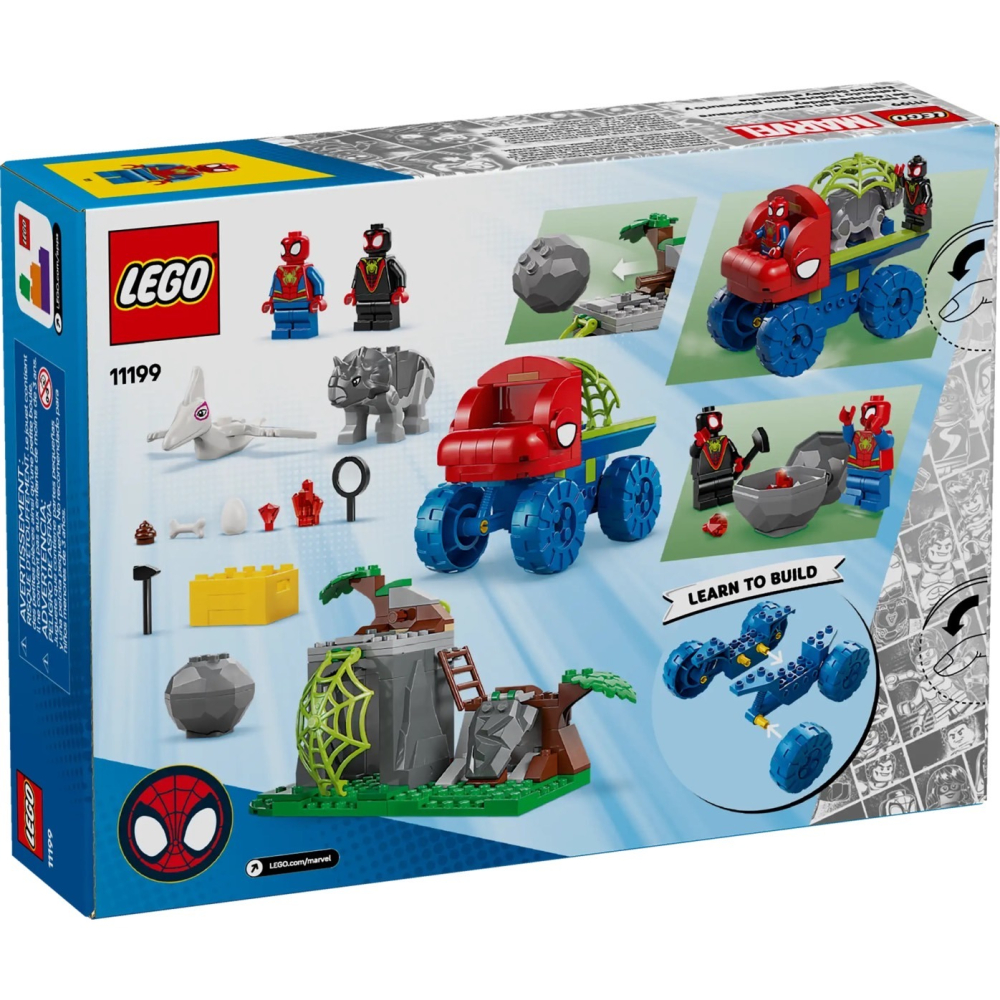 [Home&Brick] LEGO 11199 Team Spidey Dino Crawler Rescue-細節圖2