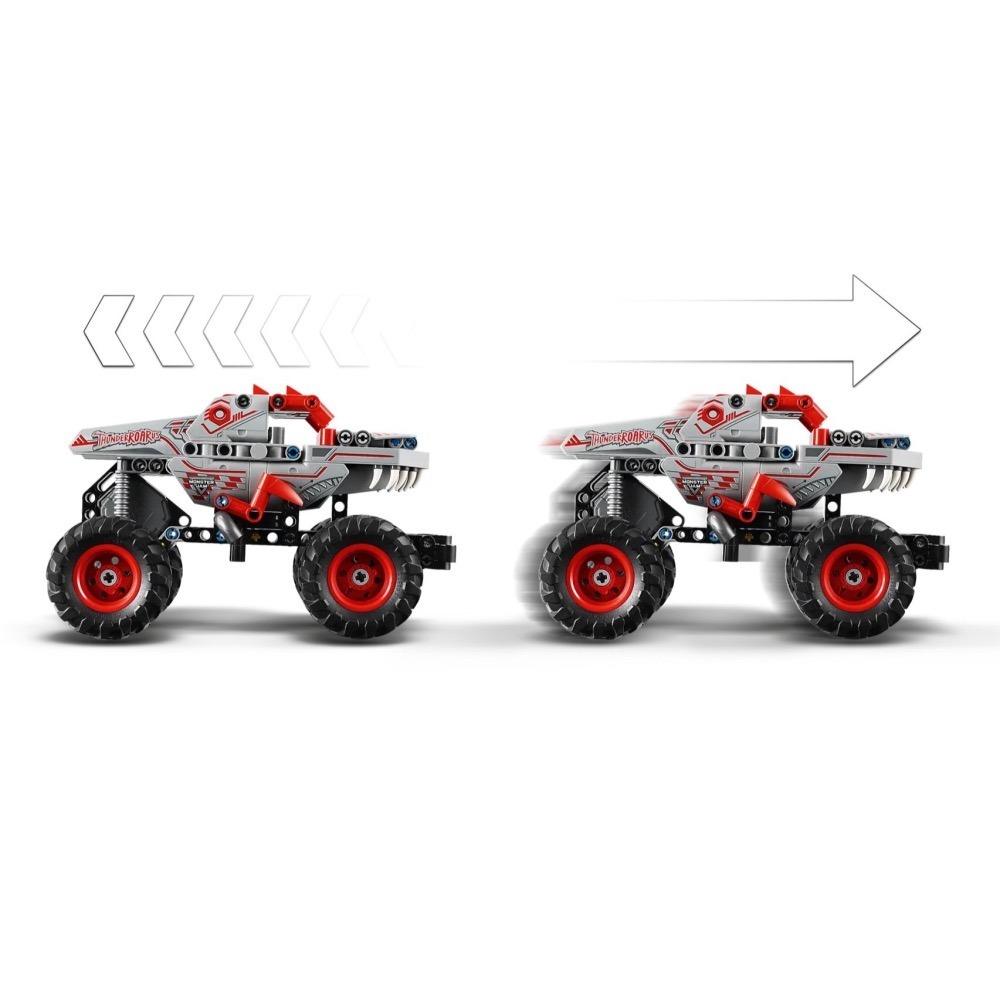 [Home&Brick] LEGO 42200 Monster Jam ThunderROARus Pull-Back-細節圖4