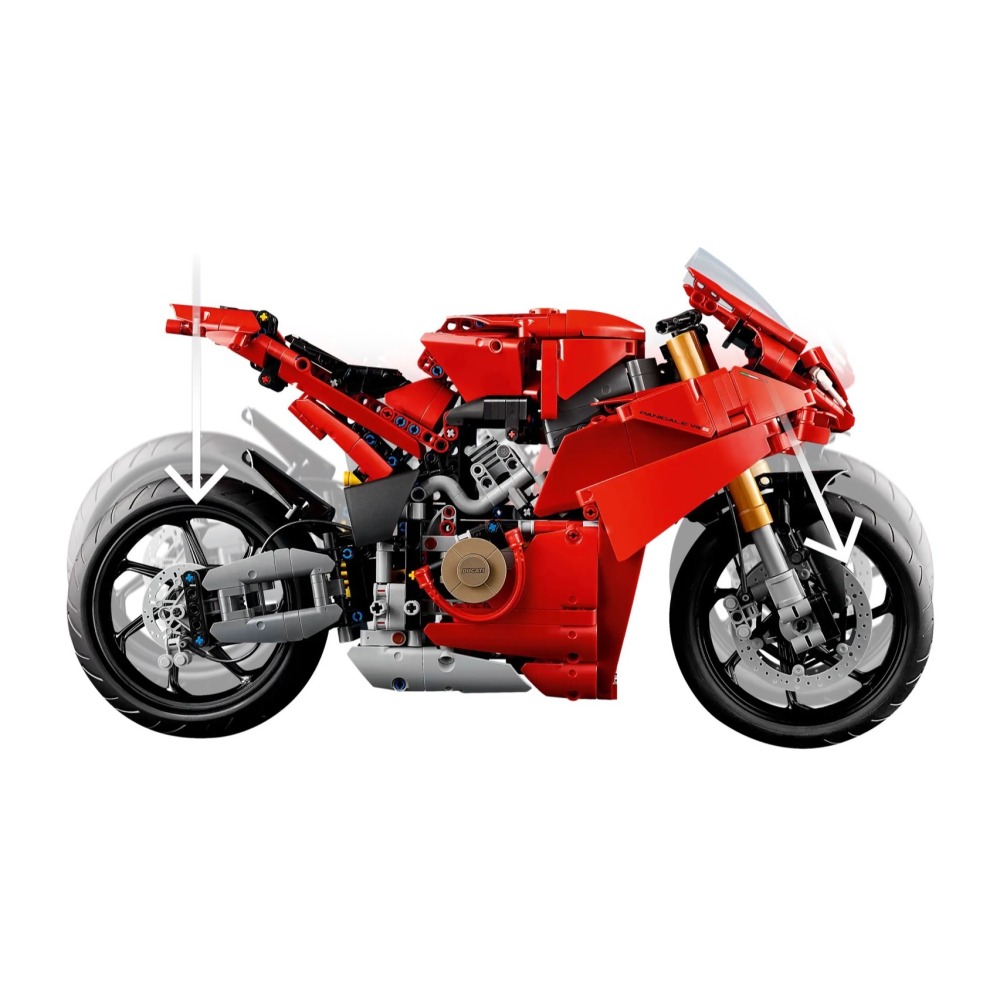 [Home&Brick] LEGO 42202 Ducati Panigale V4 S Motorcycle-細節圖4