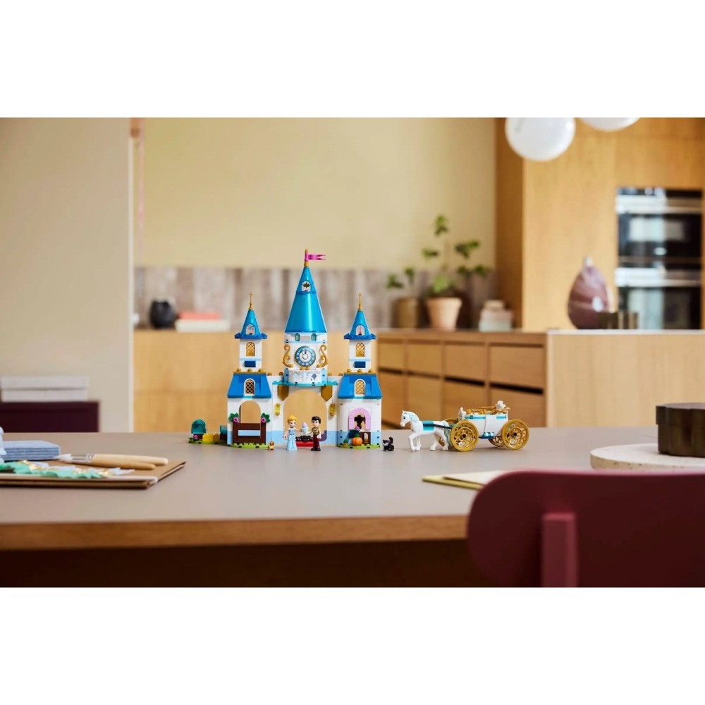 [Home&Brick] LEGO 43275 Cinderella＇s Castle & Horse Carriage-細節圖8