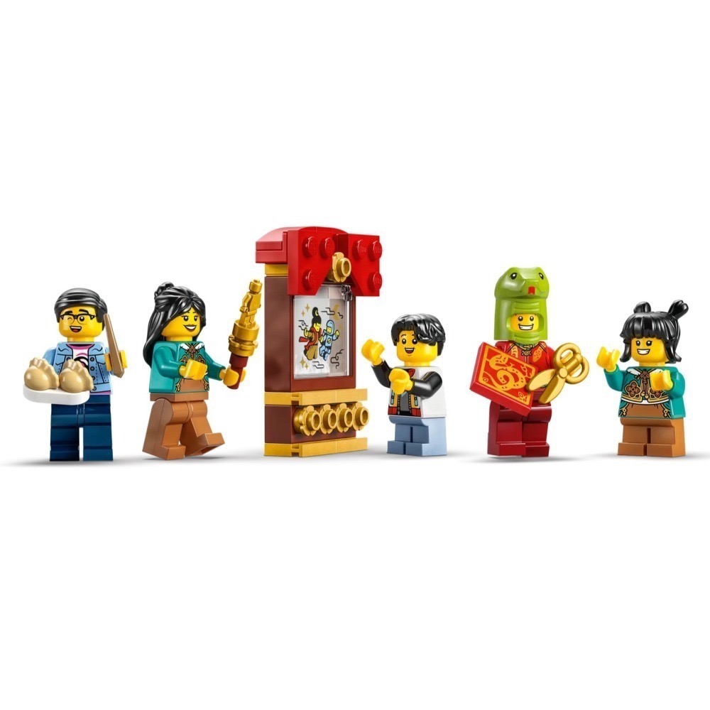 [Home&Brick] LEGO 80116 福來運轉燈-細節圖7