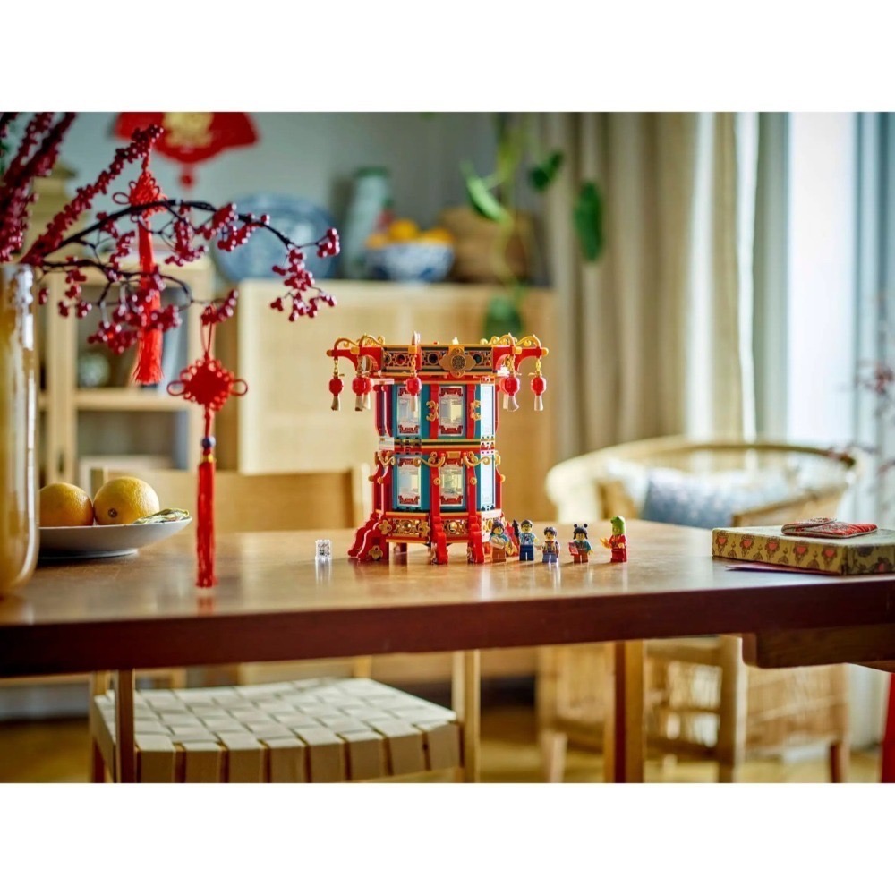 [Home&Brick] LEGO 80116 福來運轉燈-細節圖8