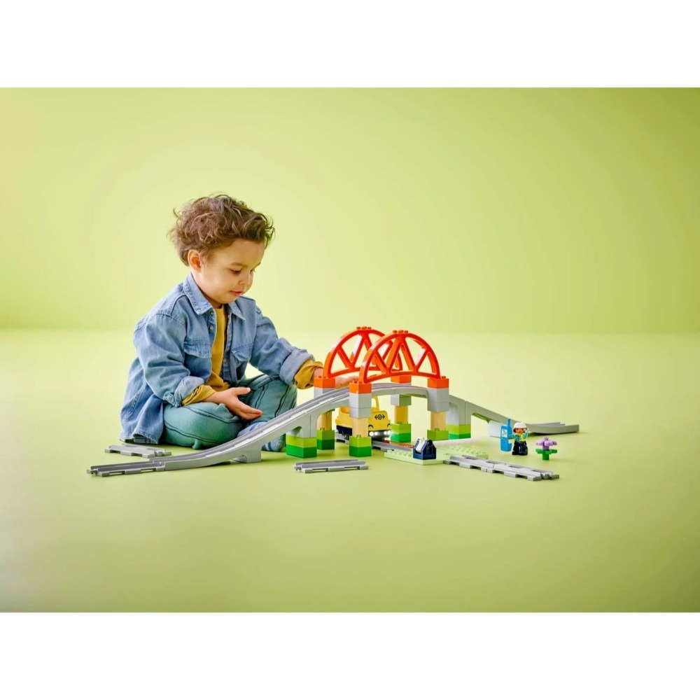 [Home&Brick] LEGO 10426  鐵路橋和軌道擴充組-細節圖4