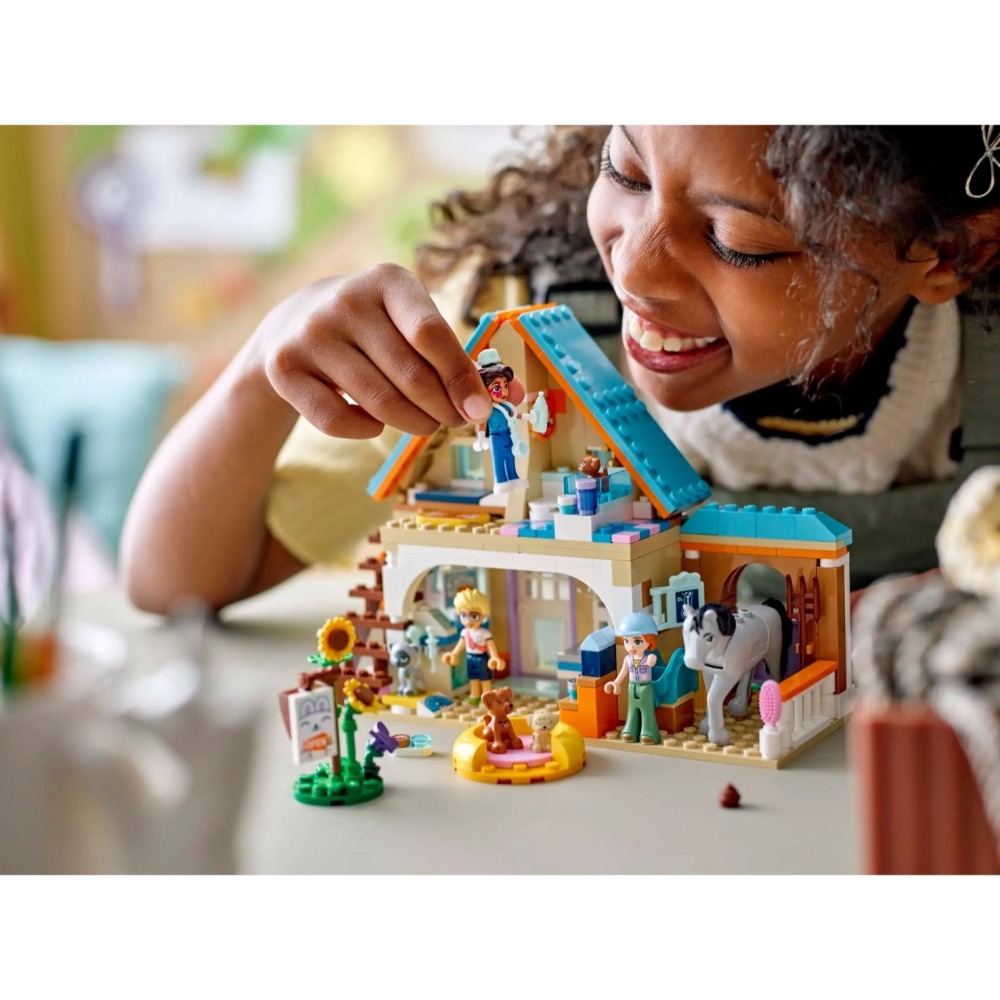 [Home&Brick] LEGO 42651  馬兒和寵物獸醫診所-細節圖8