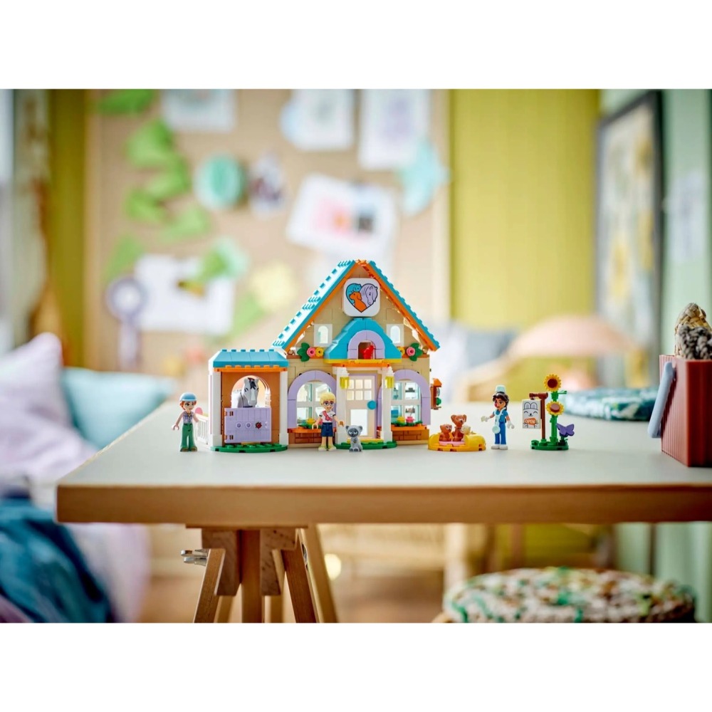 [Home&Brick] LEGO 42651  馬兒和寵物獸醫診所-細節圖9