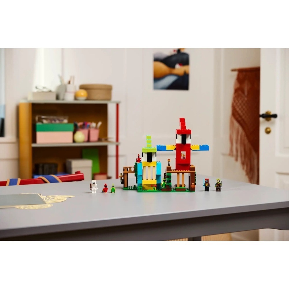 [Home&Brick] LEGO 21282  鸚鵡屋-細節圖5