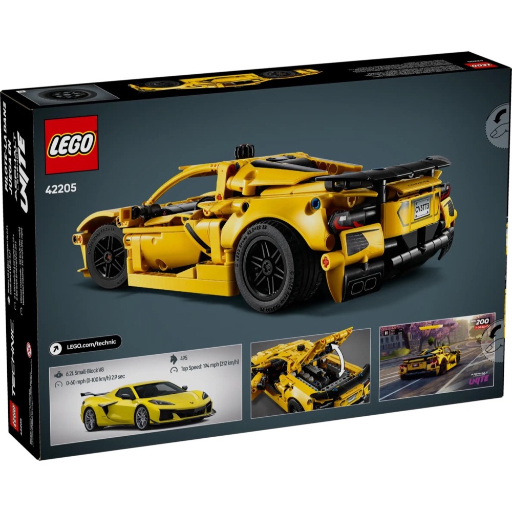 [Home&Brick] LEGO 42205  Chevrolet Corvette Stingray-細節圖2