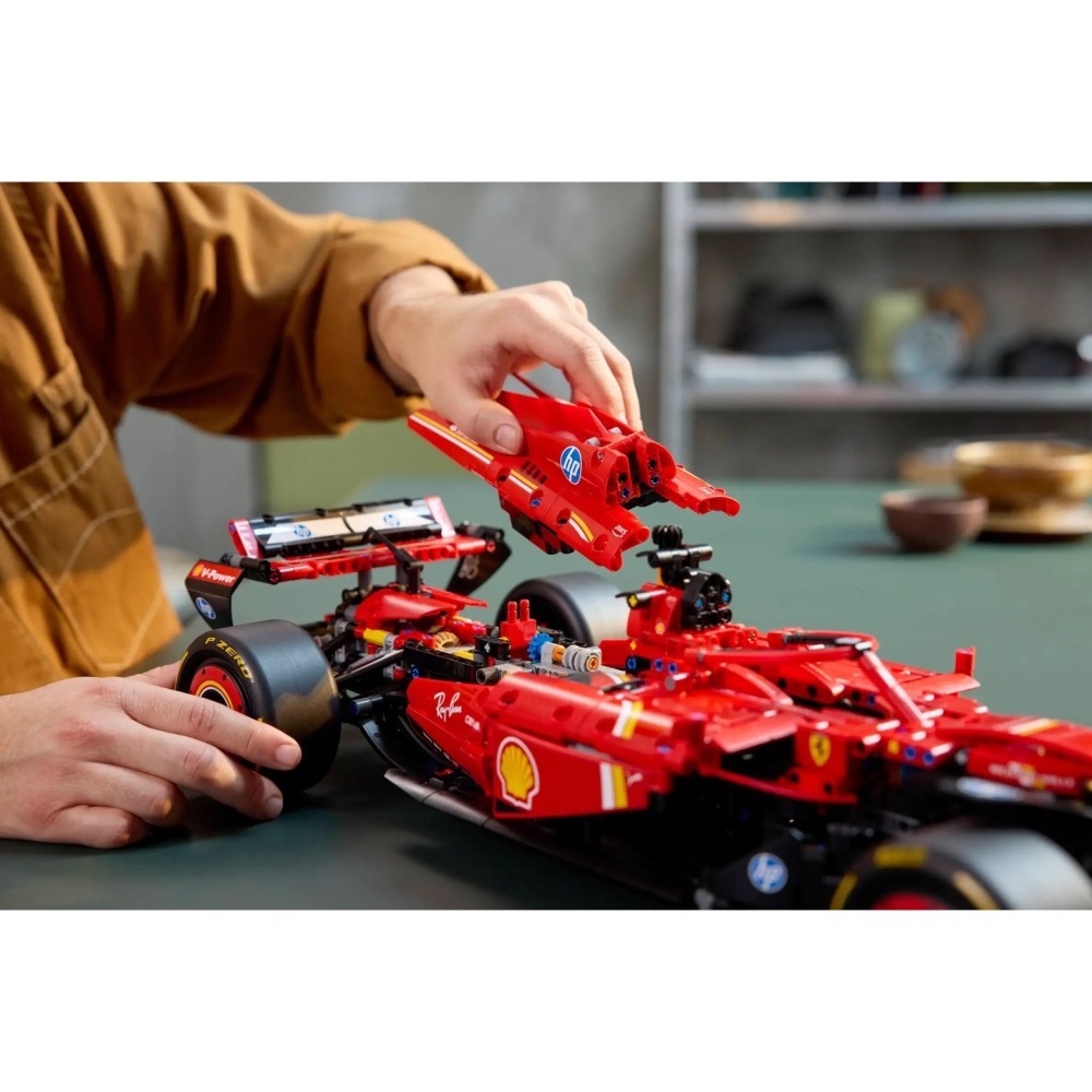 [Home&Brick] LEGO 42207 Ferrari SF-24 F1 Car-細節圖10