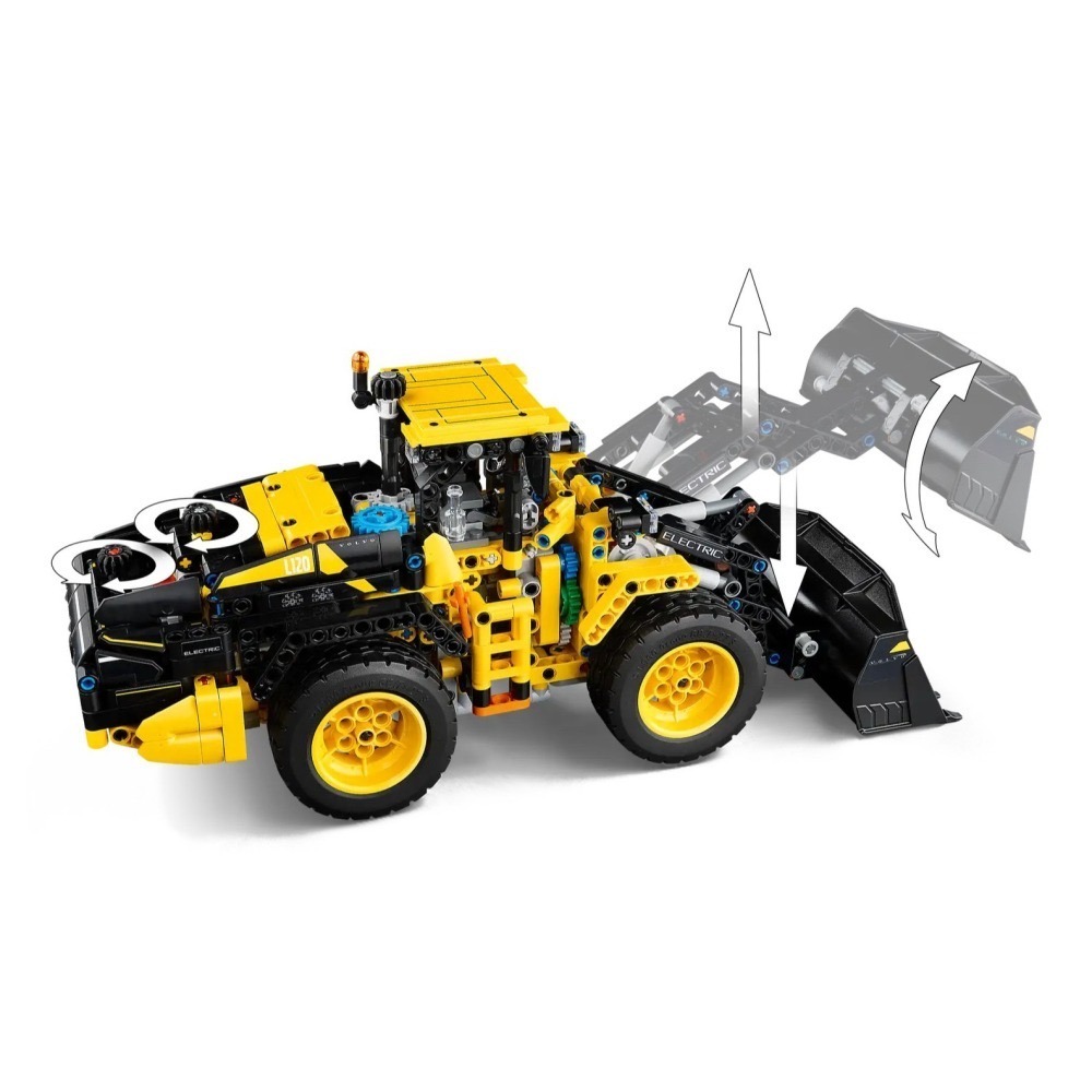 [Home&Brick] LEGO 42209 Volvo L120 Electric 輪式裝載機-細節圖5