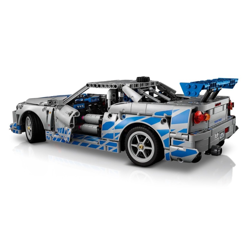 [Home&Brick] LEGO 42210 玩命關頭2 Nissan Skyline GT-R (R34) Car-細節圖5