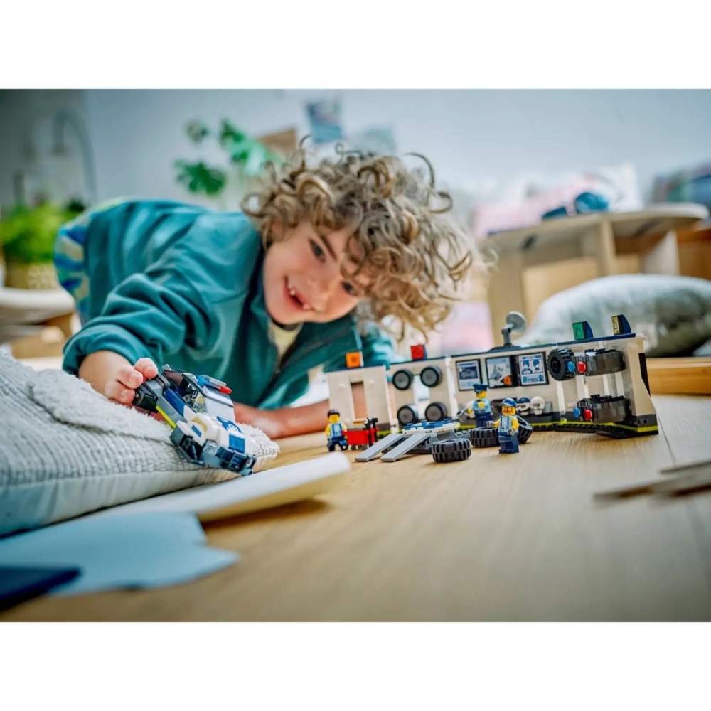 [Home&Brick] LEGO 60457 客製化警車車庫-細節圖8