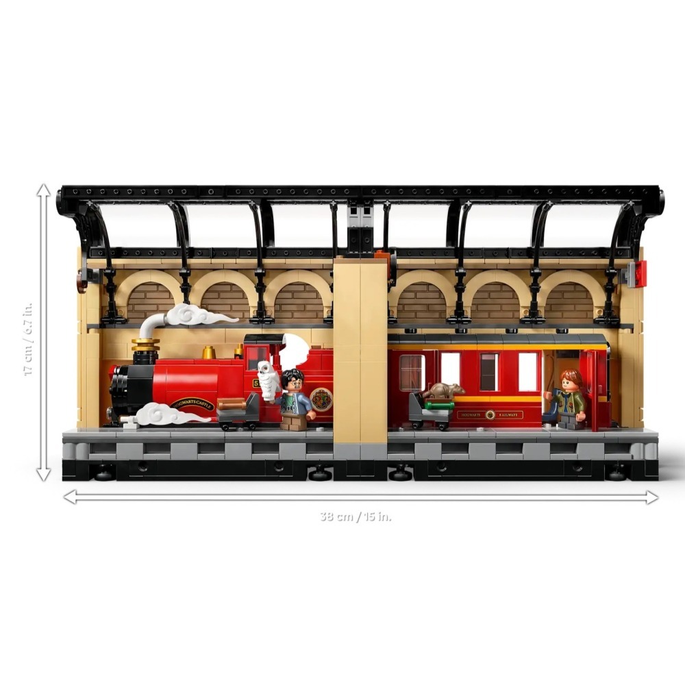 [Home&Brick] LEGO 76450 書擋擺飾：霍格華茲™ 特快車-細節圖3