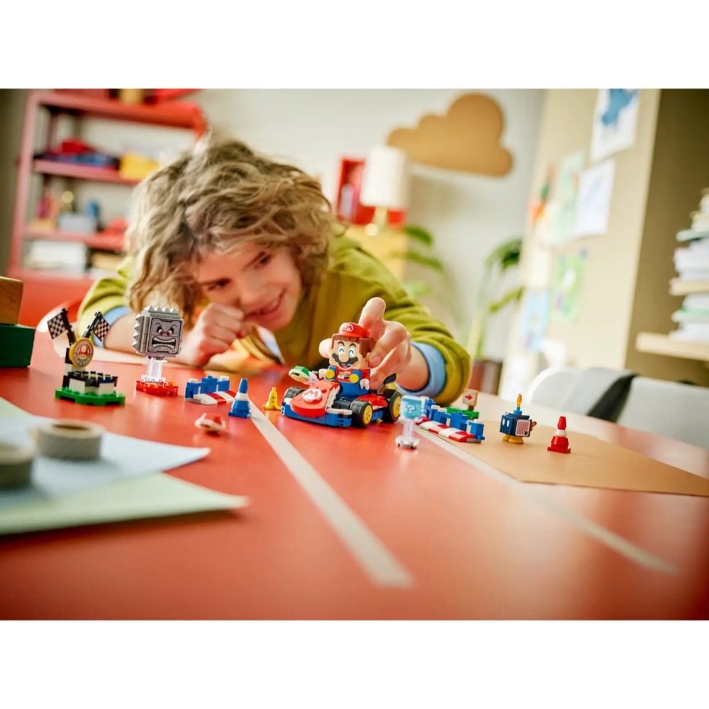 [Home&Brick] LEGO 72043 瑪利歐賽車™ - 樂高® 瑪利歐與標準車-細節圖8