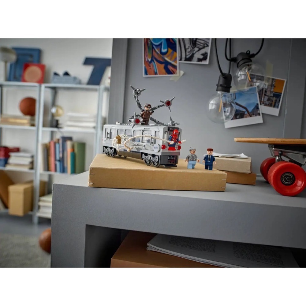 [Home&Brick] LEGO 76321 蜘蛛人大戰八爪博士地鐵列車場景-細節圖7