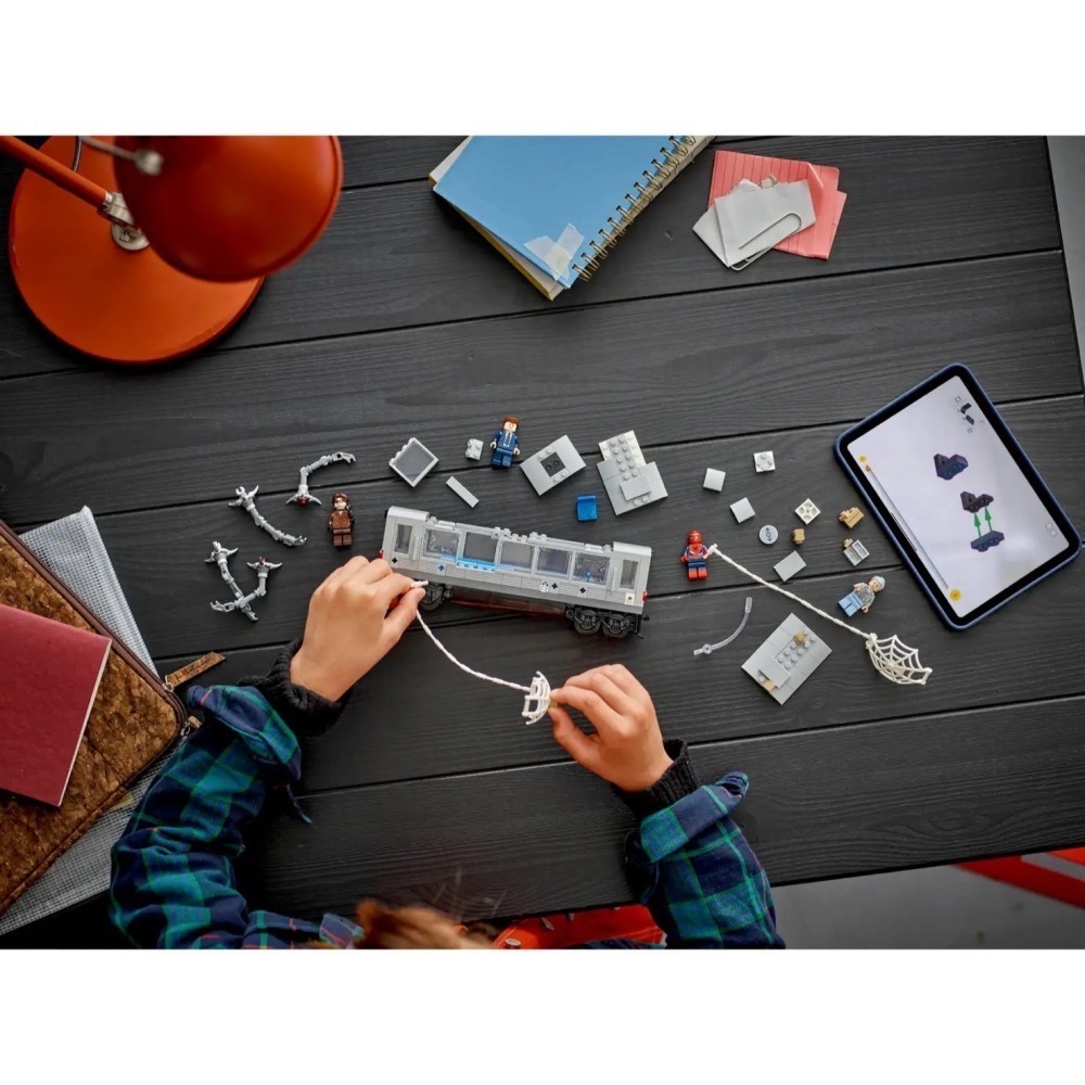 [Home&Brick] LEGO 76321 蜘蛛人大戰八爪博士地鐵列車場景-細節圖6