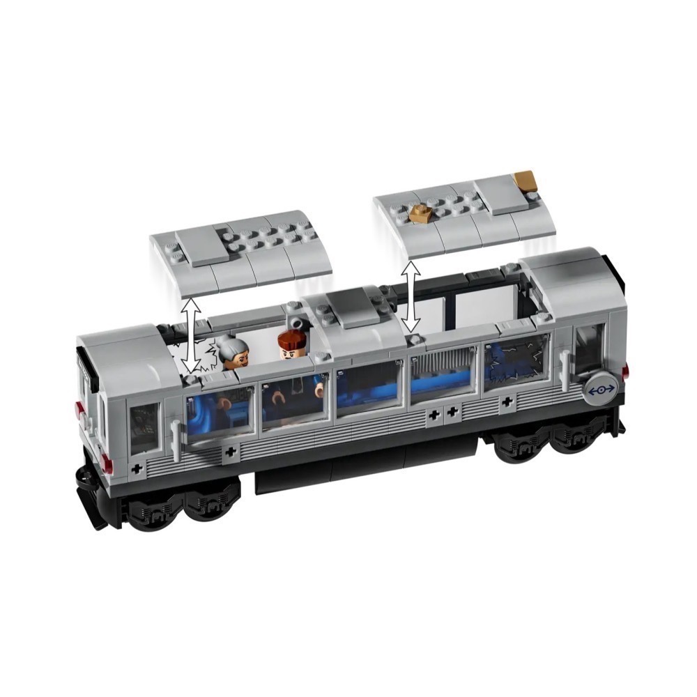 [Home&Brick] LEGO 76321 蜘蛛人大戰八爪博士地鐵列車場景-細節圖4