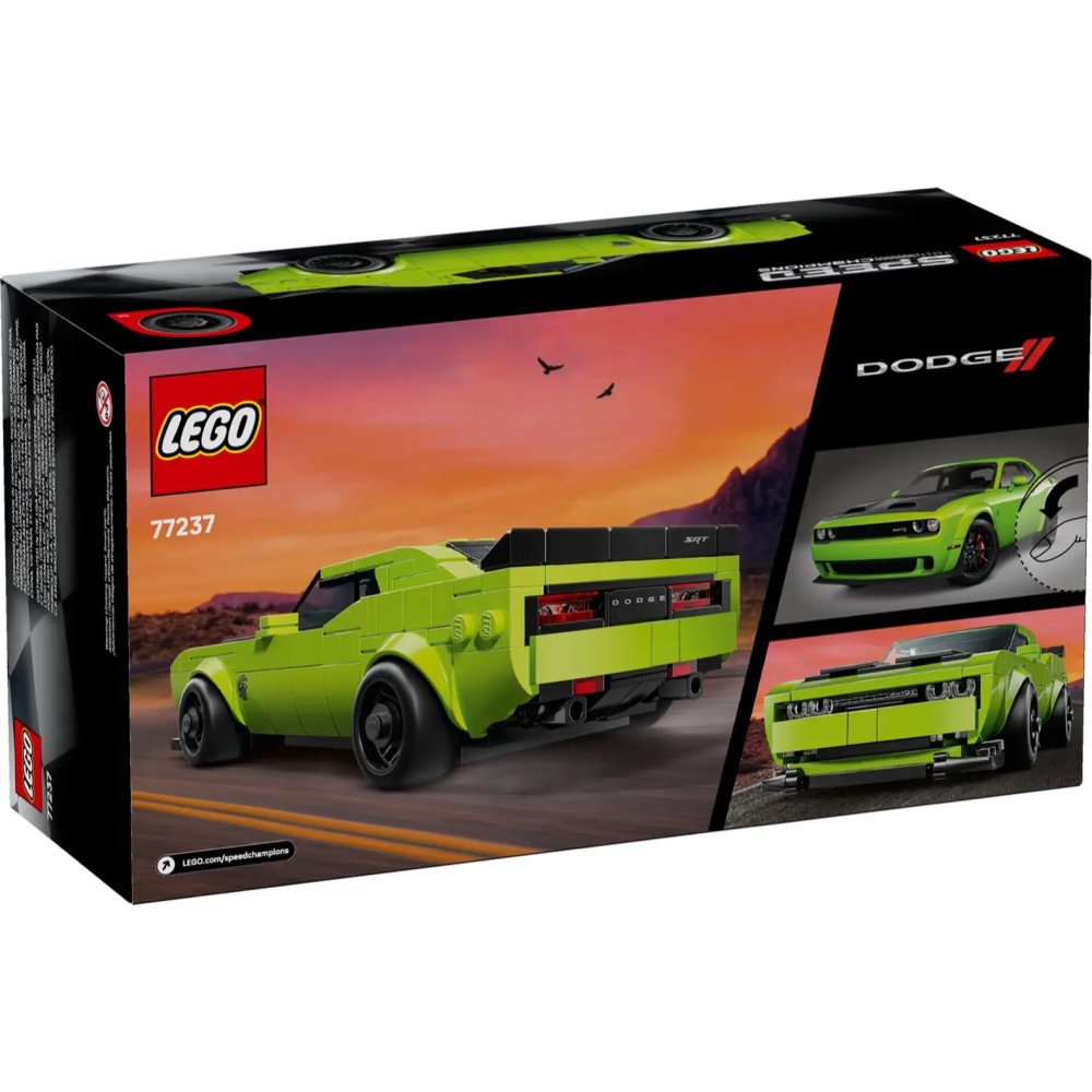 [Home&Brick] LEGO 77237 Dodge Challenger SRT Hellcat-細節圖2
