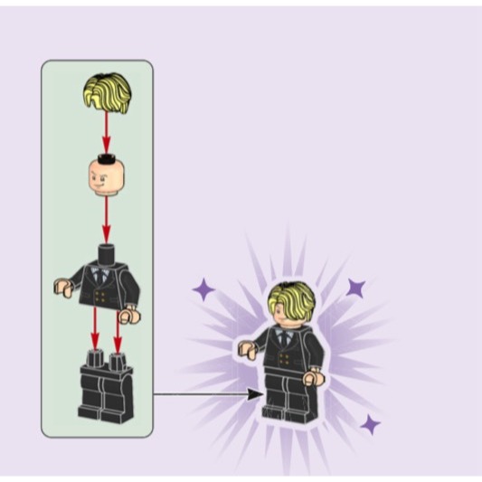 [Home&Brick] LEGO 75639 拆賣人偶:Sanji-細節圖2