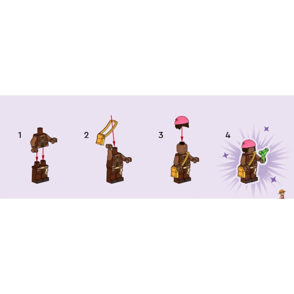 [Home&Brick] LEGO 75639 拆賣人偶:Usopp-細節圖2