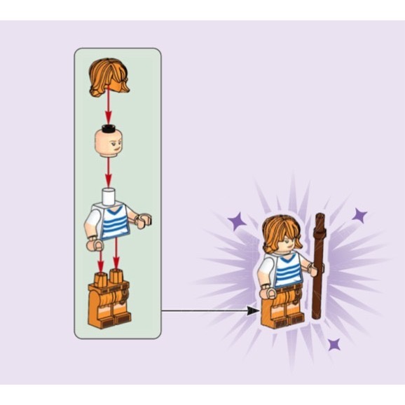 [Home&Brick] LEGO 75639 拆賣人偶:Nami-細節圖2