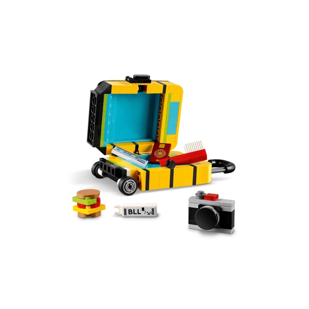 [Home&Brick] LEGO 40817 黃色旅行箱-細節圖3