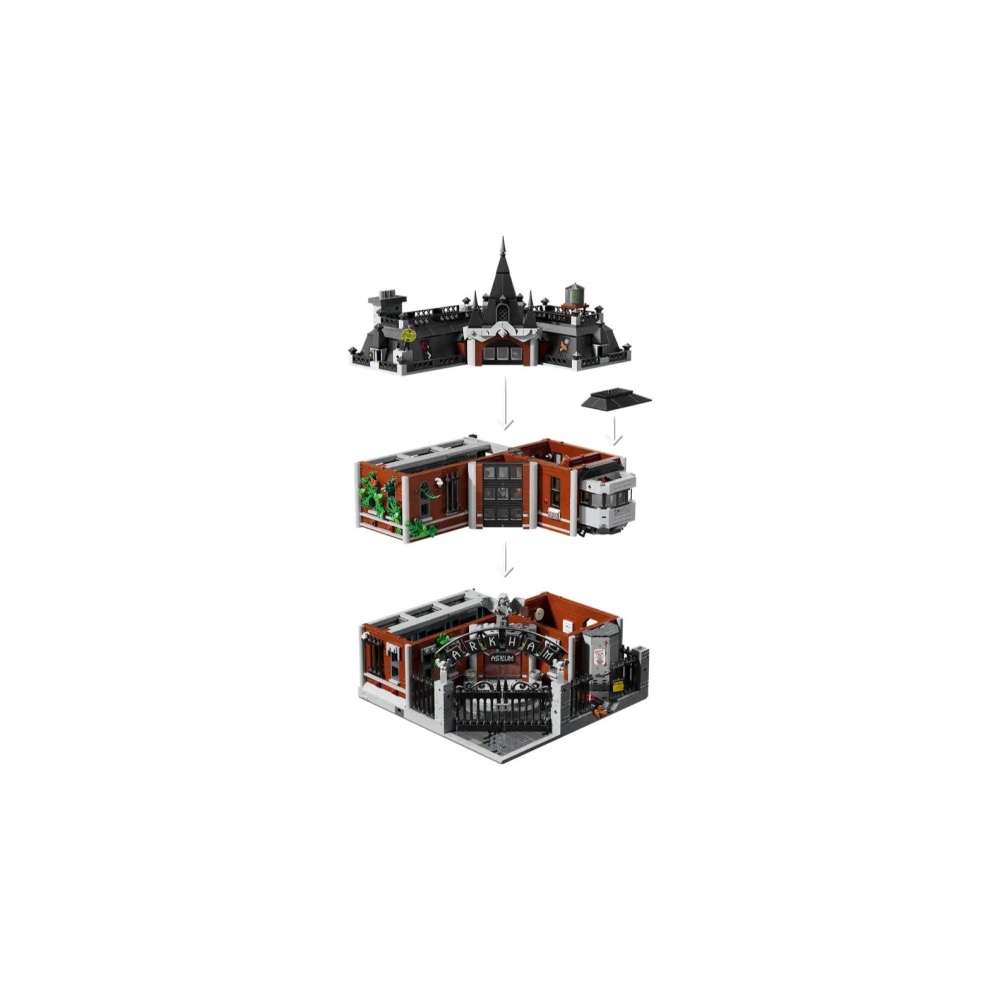 [Home&Brick] LEGO 76300 阿卡漢精神病院™-細節圖4