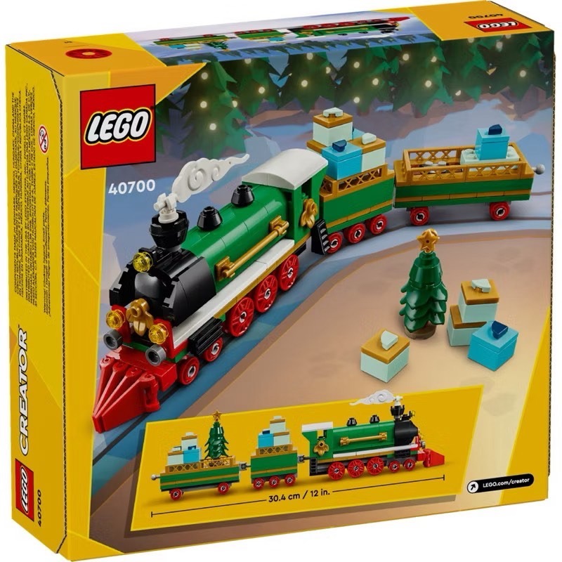 Home&brick LEGO 40700 冬季列車-細節圖2