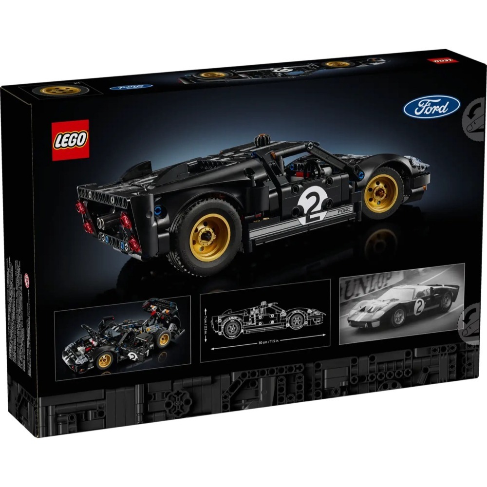 [Home&Brick] LEGO 42223 1966 Ford GT40 MKII-細節圖2