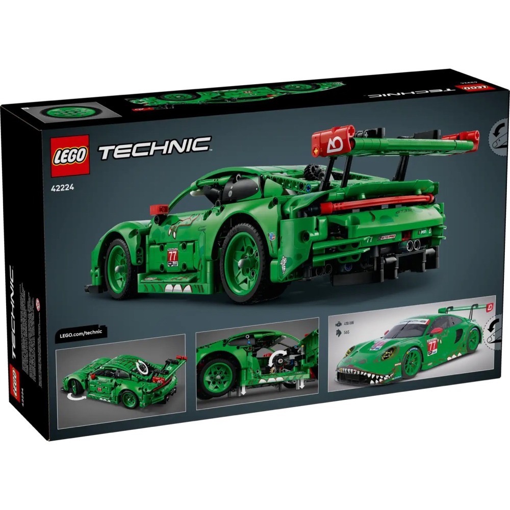 [Home&Brick] LEGO 42224 Porsche 911 GT3 R REXY AO Racing-細節圖2