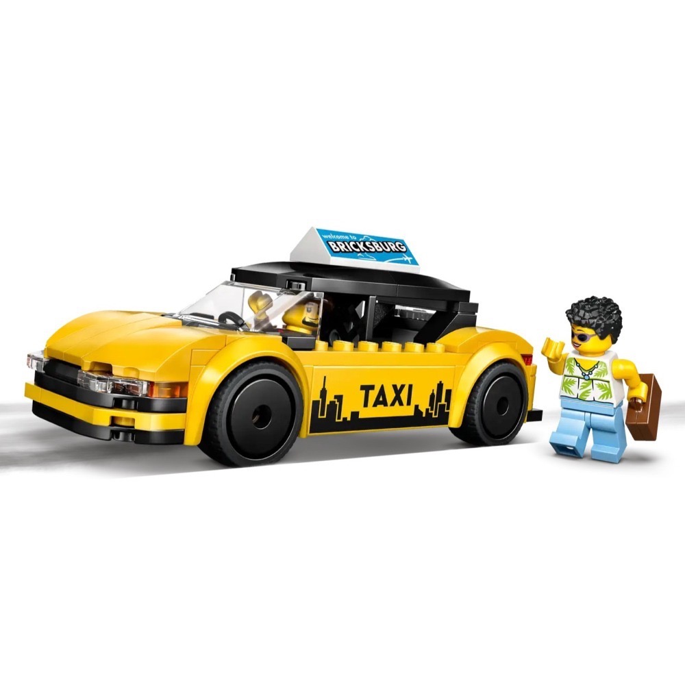[Home&Brick] LEGO 60487 黃色計程車-細節圖6