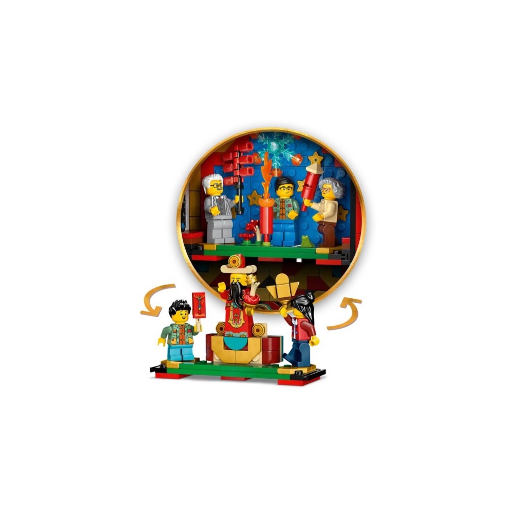 [Home&Brick] LEGO 80118 迎福鞭炮-細節圖4