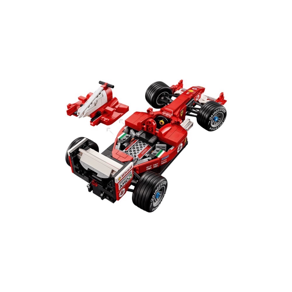 [Home&Brick] LEGO 11375 Ferrari F2004 和 Michael Schumacher-細節圖6