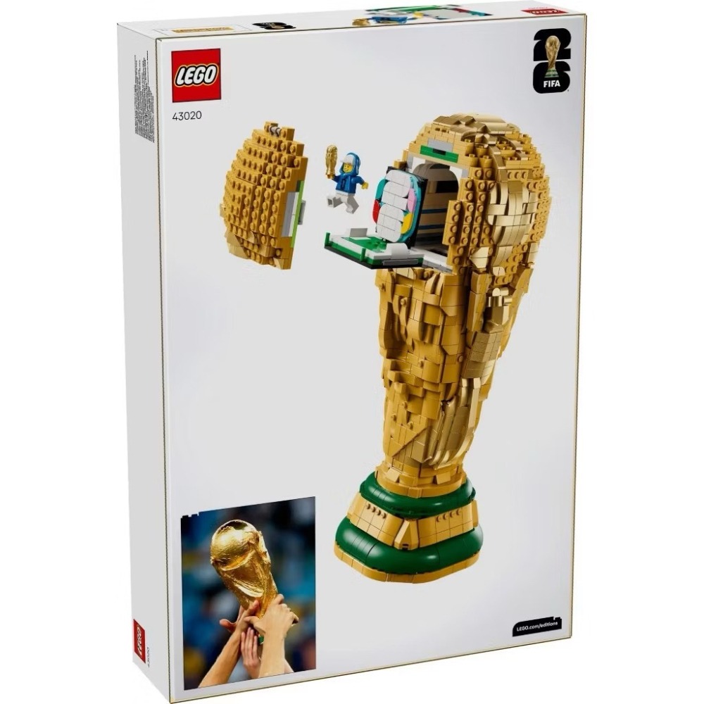 [Home&Brick] LEGO 43020 FIFA 世界盃™ 官方獎盃-細節圖5