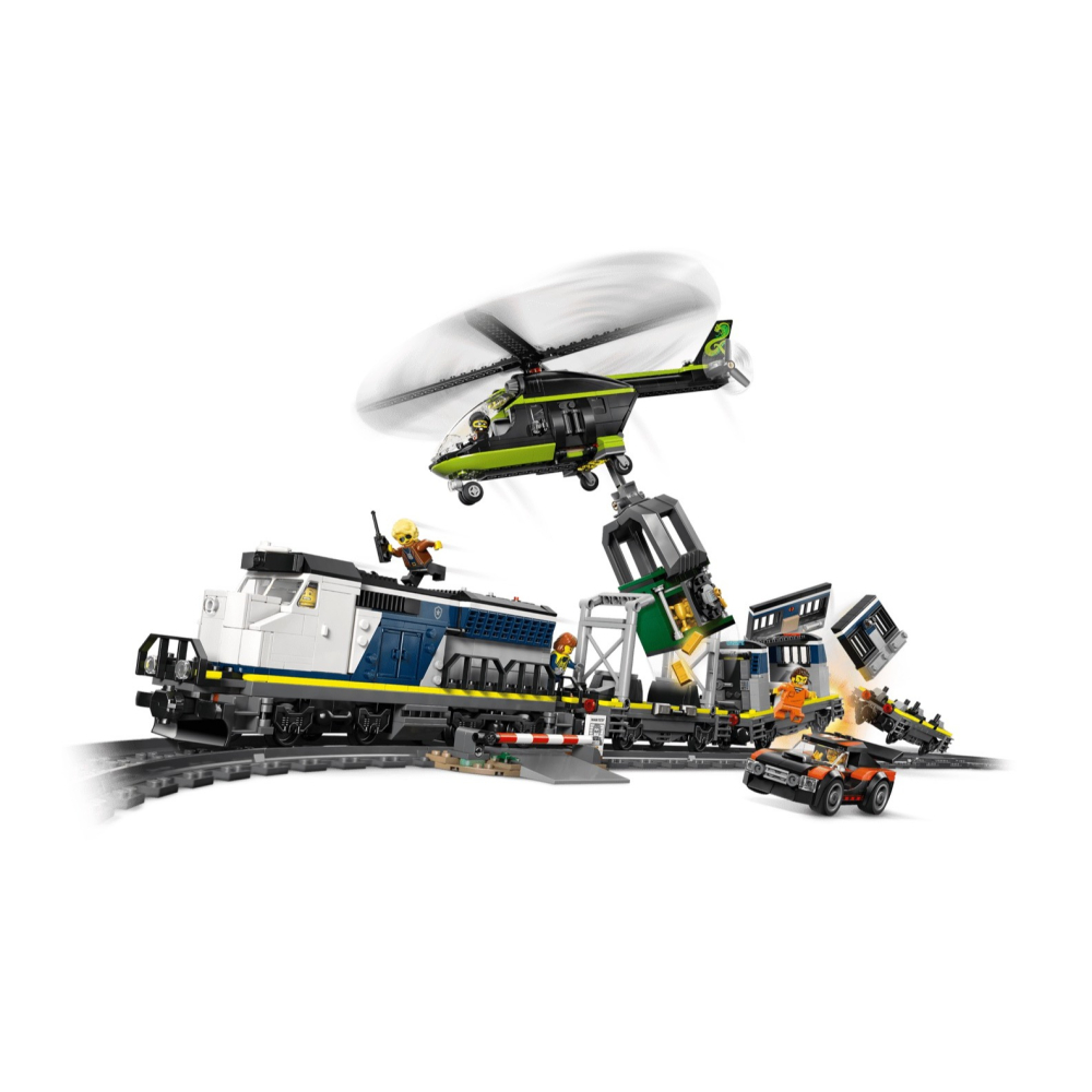 [Home&Brick] LEGO 60508 警察列車搶案-細節圖2