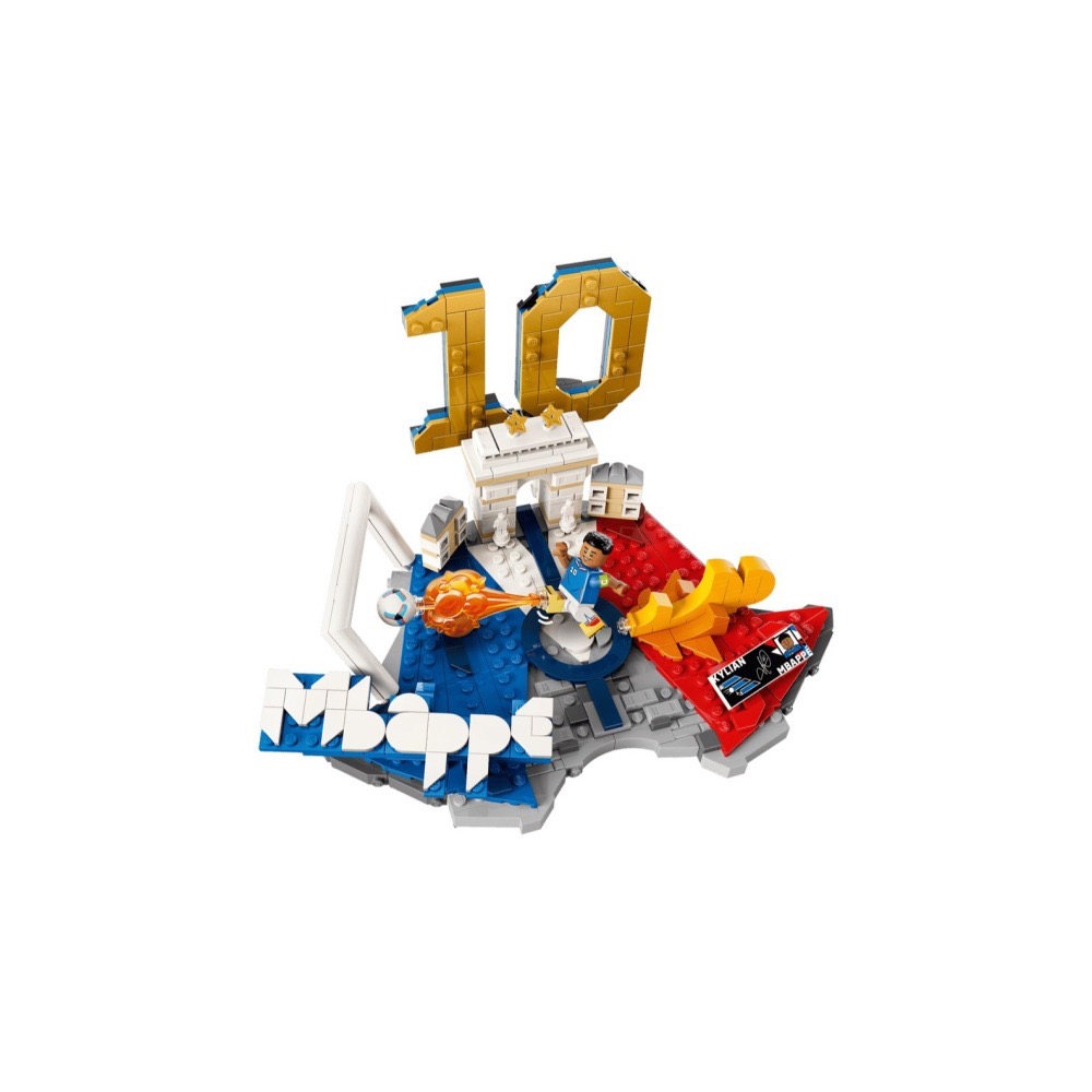 [Home&Brick] LEGO 43013 Kylian Mbappé－足壇焦點-細節圖4