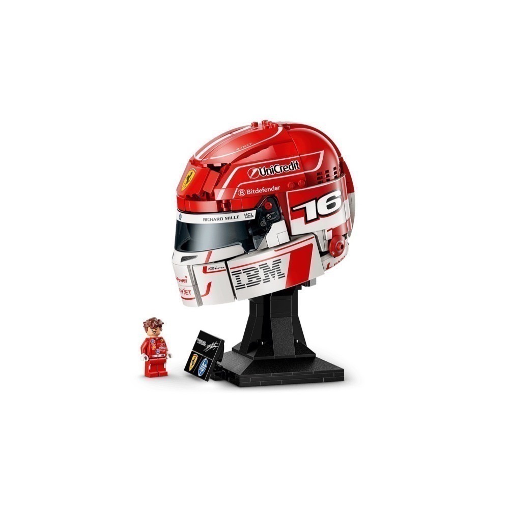 [Home&Brick] LEGO 43014 Scuderia Ferrari HP Charles Leclerc-細節圖3