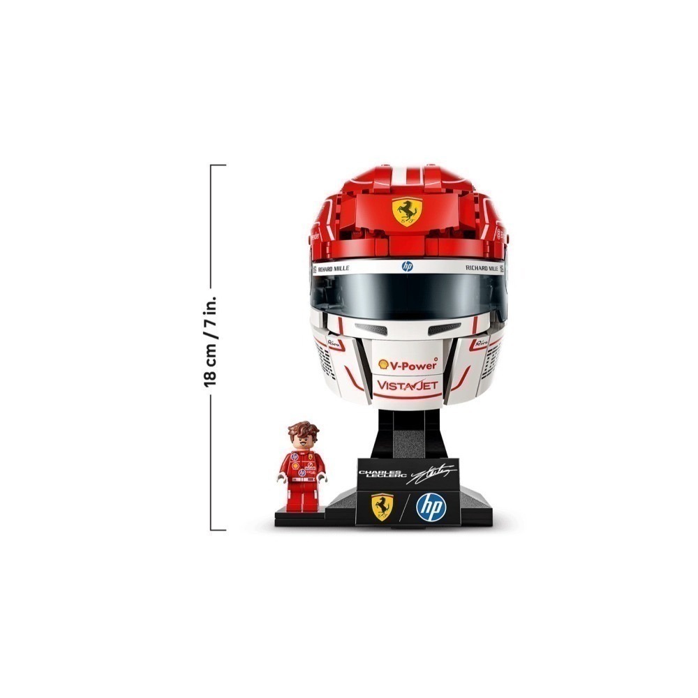 [Home&Brick] LEGO 43014 Scuderia Ferrari HP Charles Leclerc-細節圖4