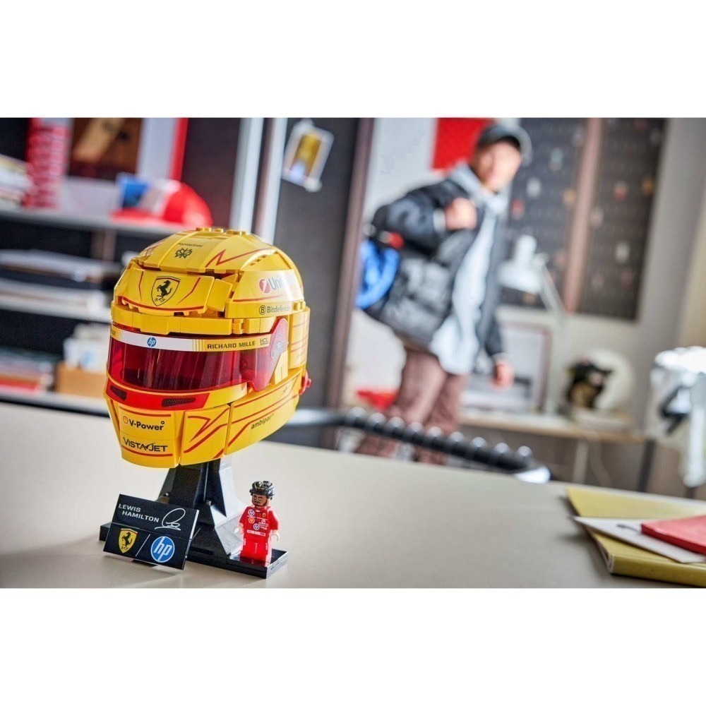 [Home&Brick] LEGO 43022 Scuderia Ferrari HP Lewis Hamilton-細節圖8