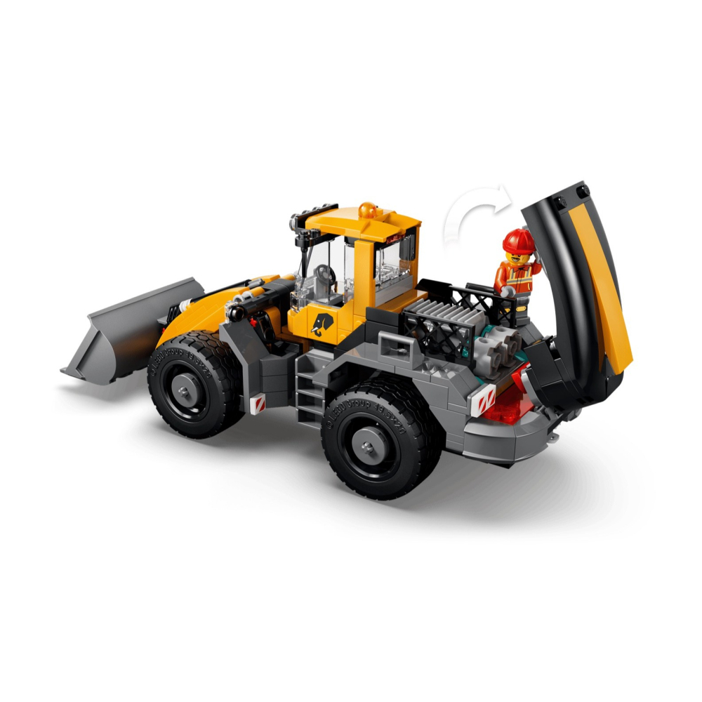 [Home&Brick] LEGO 60494 傾卸式卡車與前端裝載機-細節圖6