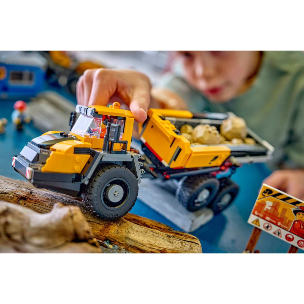[Home&Brick] LEGO 60494 傾卸式卡車與前端裝載機-細節圖7