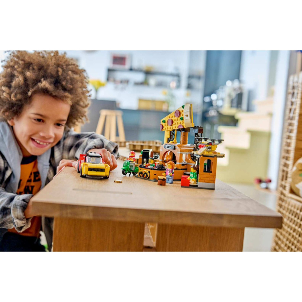 [Home&Brick] LEGO 60496 披薩外送體驗載具組-細節圖6