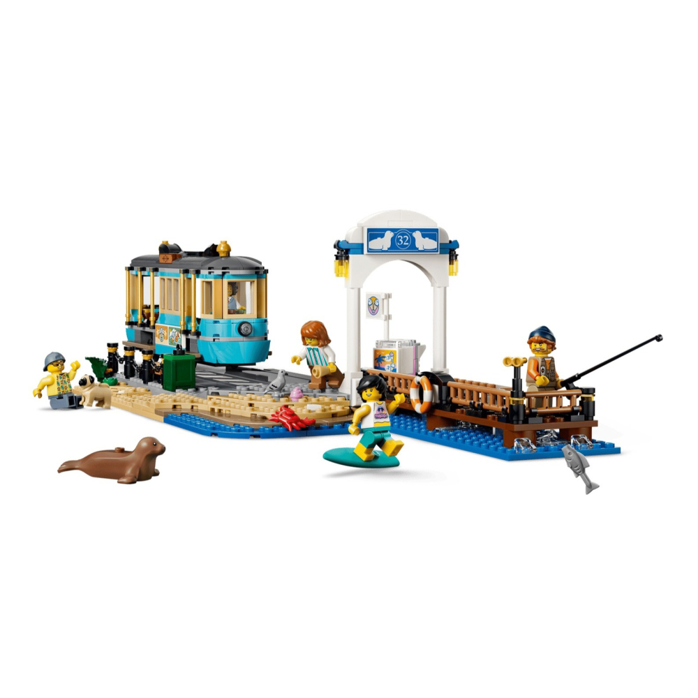 [Home&Brick] LEGO 60506 經典海灘路面電車-細節圖5