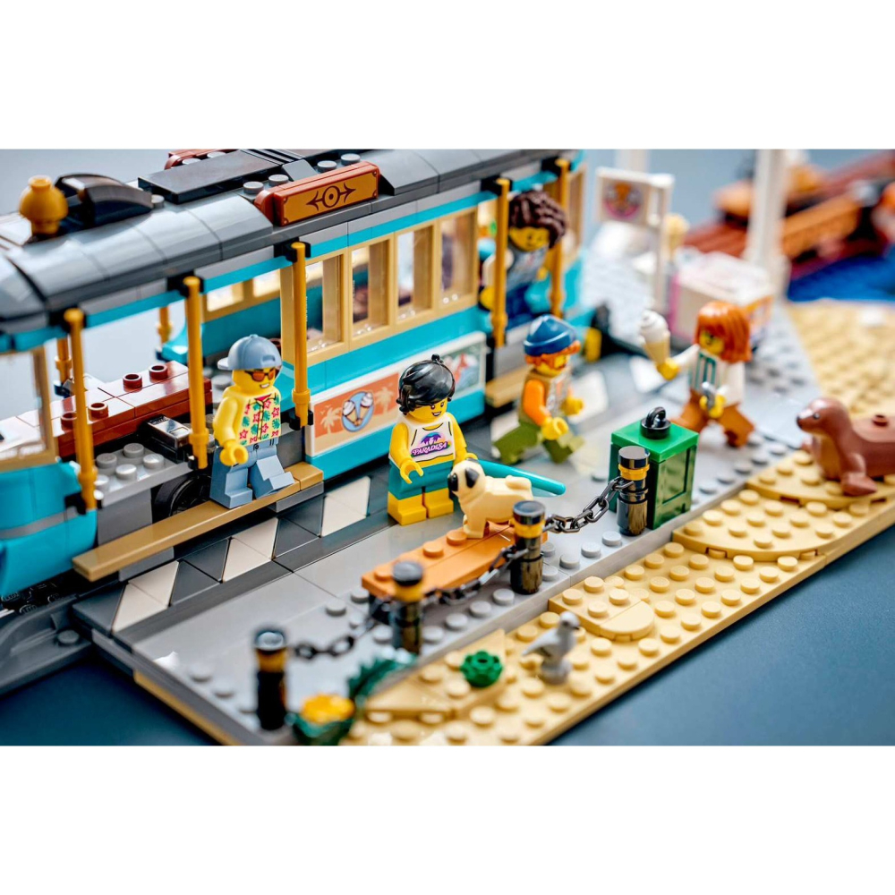 [Home&Brick] LEGO 60506 經典海灘路面電車-細節圖7